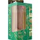 Dildo realista Shaft Flexskin | Dildo de silicona Pine | Dildo grande de 8.5" | Dildo vibrador con bolas