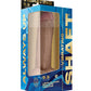 Dildo realista Shaft Flexskin | Dildo de silicona Pine | Dildo grande de 9.5" | Dildo vibrador con bolas