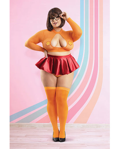 Ensemble 6 pièces Play Mystery Mistress - Orange/Rouge 1X/2X