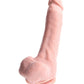 Gros gode Friki Tiki | Gros gode Kahoona 9" | Gode réaliste à double densité | Gode ventouse