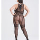 Cinquante nuances de Grey Collant résille séduisant noir Taille Unique galbant