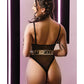 Combinaison de jeu en maille Vibres Fuck Off Noir S/M