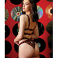 Vibes So Juicy Soutien-gorge sans armature à fines bretelles et culotte noir L/XL