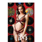 Soutien-gorge et culotte Vibra So Juicy noirs à fines bretelles T. M/L