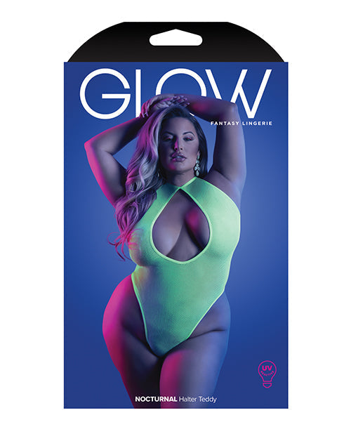 Nuisette Teddy Licol Fluorescente Vert Chartreuse QN