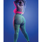Medias, bralette y tanga Glow Come Alive Multicolor Talla Grande