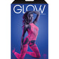 Brillo Cautivador Halter Bodystocking y Tanga Rosa Neón Talla Única