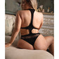 Vixen Body sans coutures avec découpes et chaînes amovibles Nothing On You - Noir QN