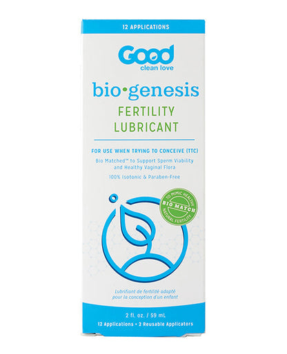 Lubrifiant de fertilité BioGenesis Good Clean Love - 59 ml