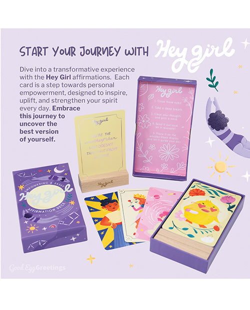 Hey Girl: Un jeu d'affirmations inspirantes et audacieuses