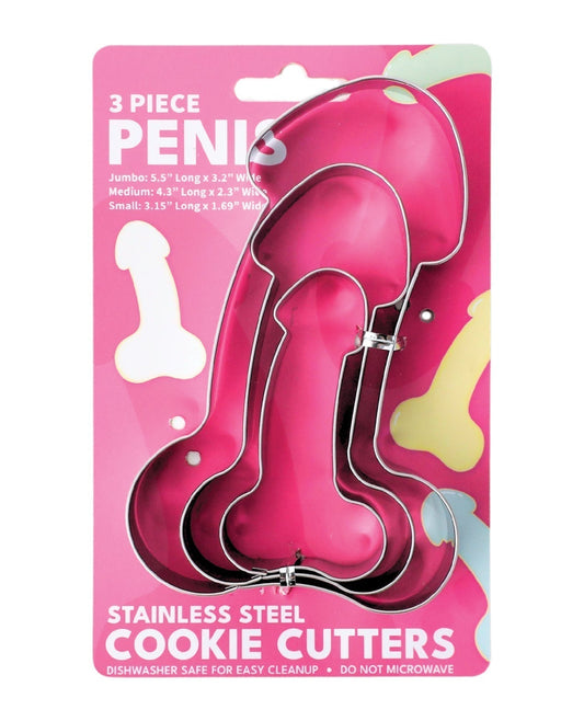 Emporte-pièces - Lot de 3 pénis