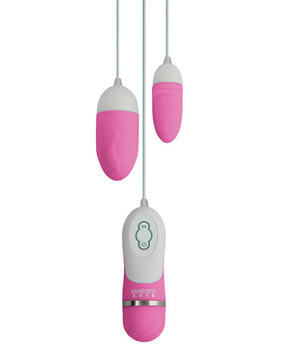 GigaLuv Double Vibro-Ballerines - 10 Fonctions Rose