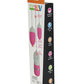 GigaLuv Double Vibro-Ballerines - 10 Fonctions Rose
