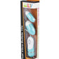 GigaLuv Dual Vibra Bullets - 10 fonctions bleu Tiffany