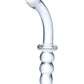 Gode Ce Verre 8" | Gode Réaliste Nervuré | Gode en Verre Point G | Grand Gode | Meilleur Gode Mince
