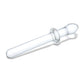 Dildo grande de cristal de 9.25" | Dildo realista clásico | Dildo doble suave | Dildo grande transparente | Mejor dildo