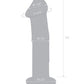 Glas Dildo Grande de 6" con Venas | Dildo Realista de Base Plana | Dildo de Vidrio Soplado a Mano