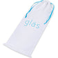 Glas Dildo Grande de 6" con Venas | Dildo Realista de Base Plana | Dildo de Vidrio Soplado a Mano