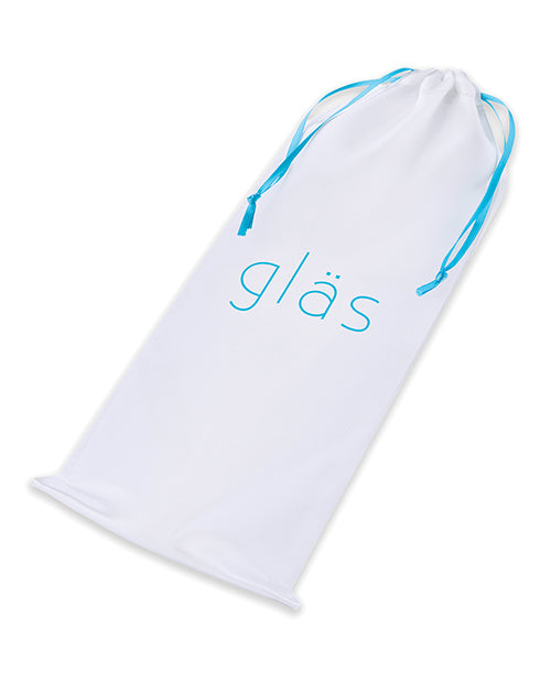 Glas Dildo Grande de 6" con Venas | Dildo Realista de Base Plana | Dildo de Vidrio Soplado a Mano