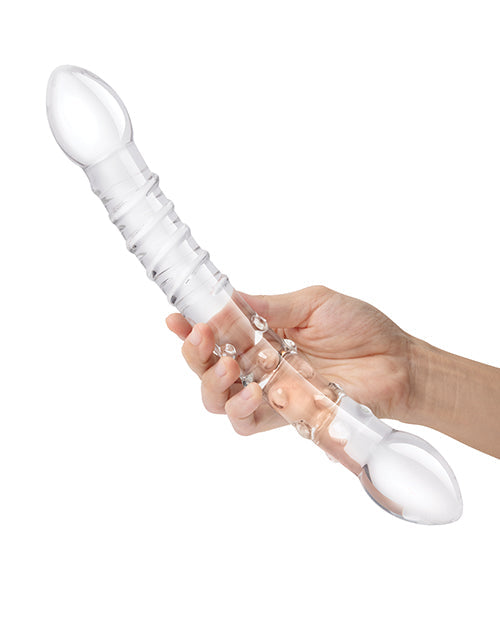 Dildo de doble penetración Glas de 12 pulgadas