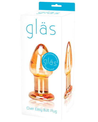 Butt plug en verre Glas Over Easy