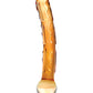 Gode Pénétrante en Verre Tickler | Gode Réaliste Orange | Gode Large Facile à Saisir | Grand Gode | Meilleur Gode