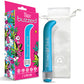 Vibrador de punto G de 7" zumbante - Stoner Chick Azul