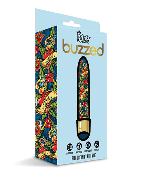 Minivibrador Zumbador de 5" - Blue Dream
