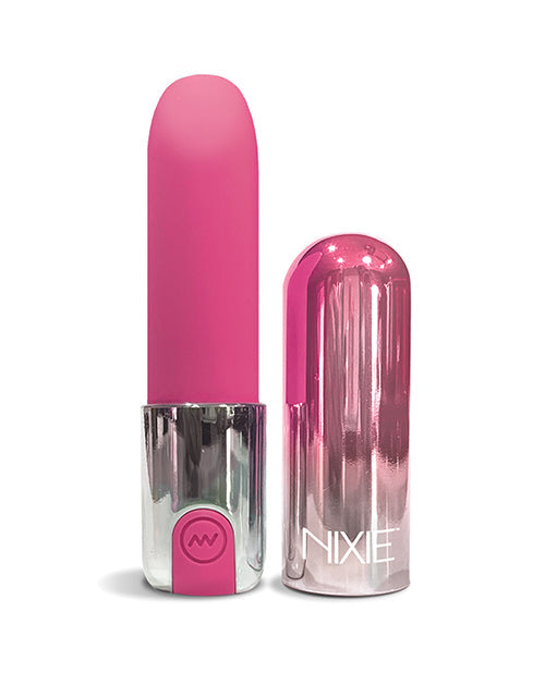 Nixie Smooch Vibrador recargable de pintalabios - Ombre rosa
