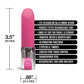 Nixie Smooch Vibrador recargable de pintalabios - Ombre rosa