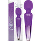 Masajeador de varita recargable Nixie - Degradado morado metálico