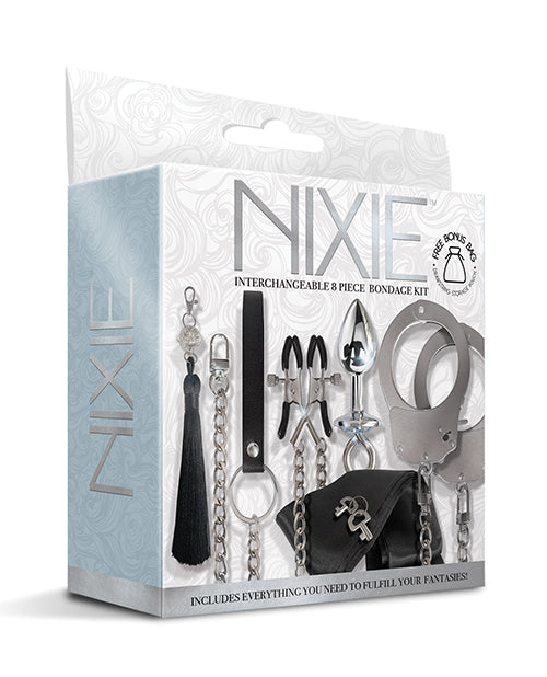 Nixie - Kit de bondage intercambiable de 8 piezas