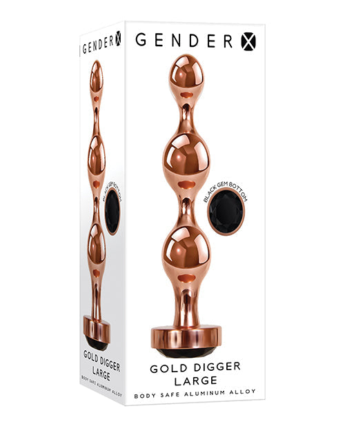 Gender X Gold Digger Grande - Oro Rosado/Negro