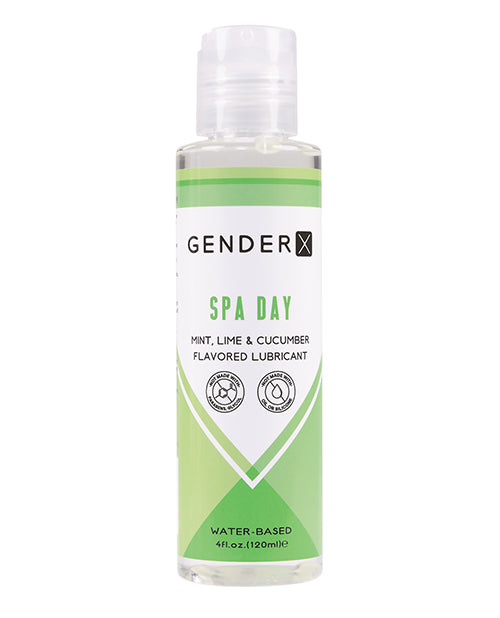 Lubricante con sabor de género X - 4 oz Día de Spa