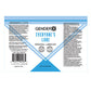 Lubricante con sabor a género X - 2 oz Para todos