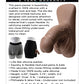 Empacador de silicona Gender X de 4" - Oscuro