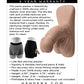 Empaquetador de silicona Gender X de 4" - Color tostado
