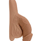 Pénis artificiel Packer Gender X de 10 cm - Peau