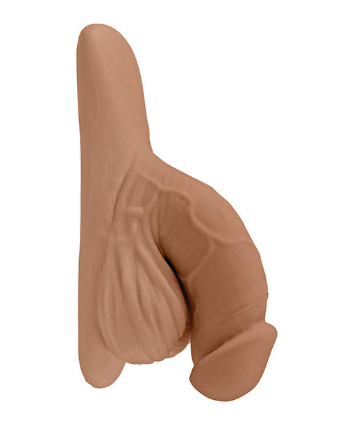 Pénis artificiel Packer Gender X de 10 cm - Peau