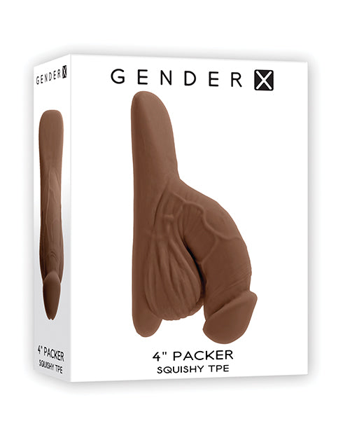 Empaquetador "Gender X" de 4" - Oscuro