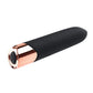Genre X La Balle Rechargeable en Silicone Le Gold Standard - Noir/Or Rose