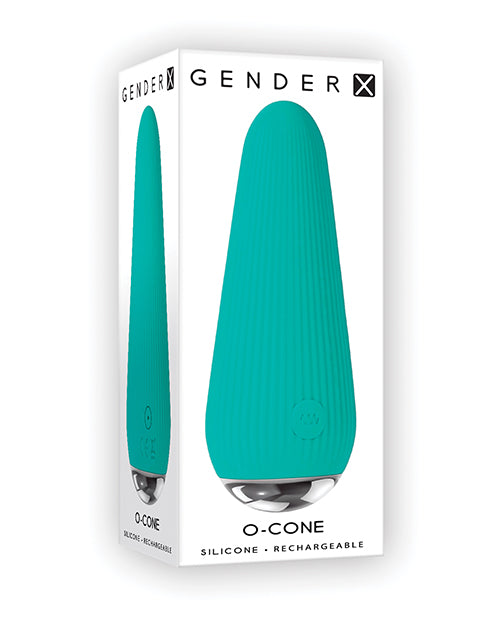 Cono de género X - Teal