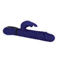 Vibrador de empuje Género X | Vibrador de conejo todo en uno | Vibrador de punto G morado | Mejor vibrador para mujeres
