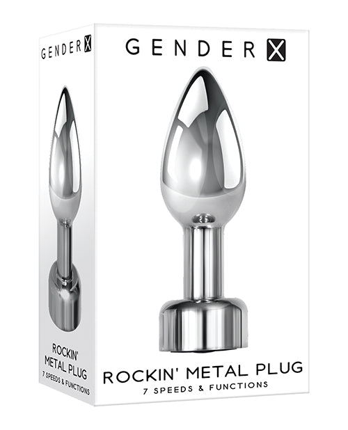 Enchufe Rockin Metal - Género X - Cromado