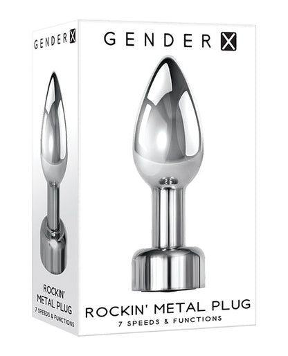 Enchufe Rockin Metal - Género X - Cromado