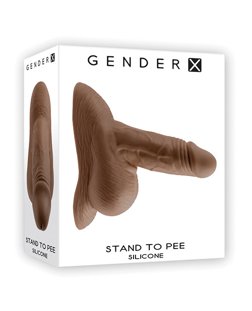 Gender X Support en silicone pour uriner debout - Foncée