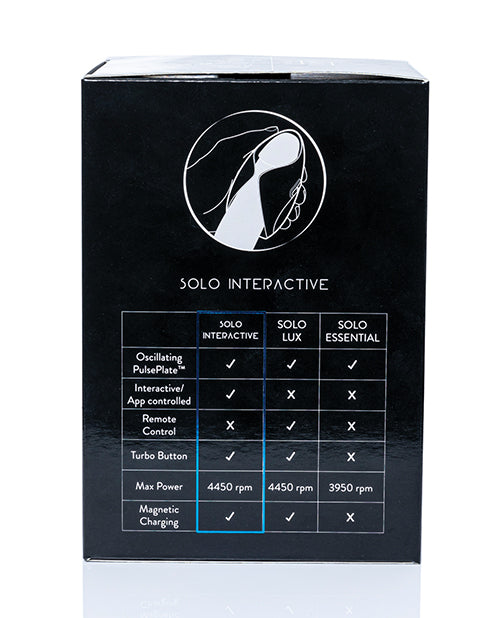 Hot Octopuss Pulse Solo Interactif - Noir