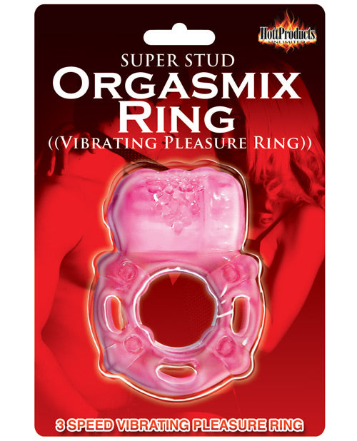 Anillo de placer Super Stud Orgasmix de 3 velocidades - Magenta