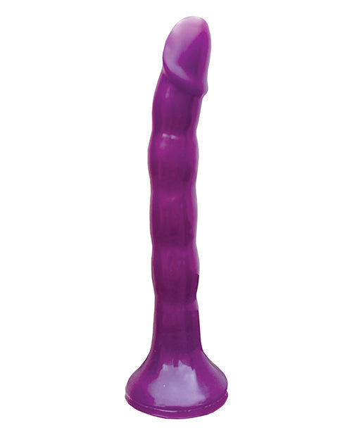Gode ceinture 17,5 cm avec harnais Wet Dreams Skinny Me - Violet