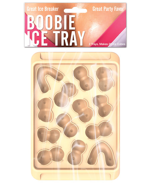 Bandeja de cubitos de hielo en forma de pecho de 7" - Paquete de 2